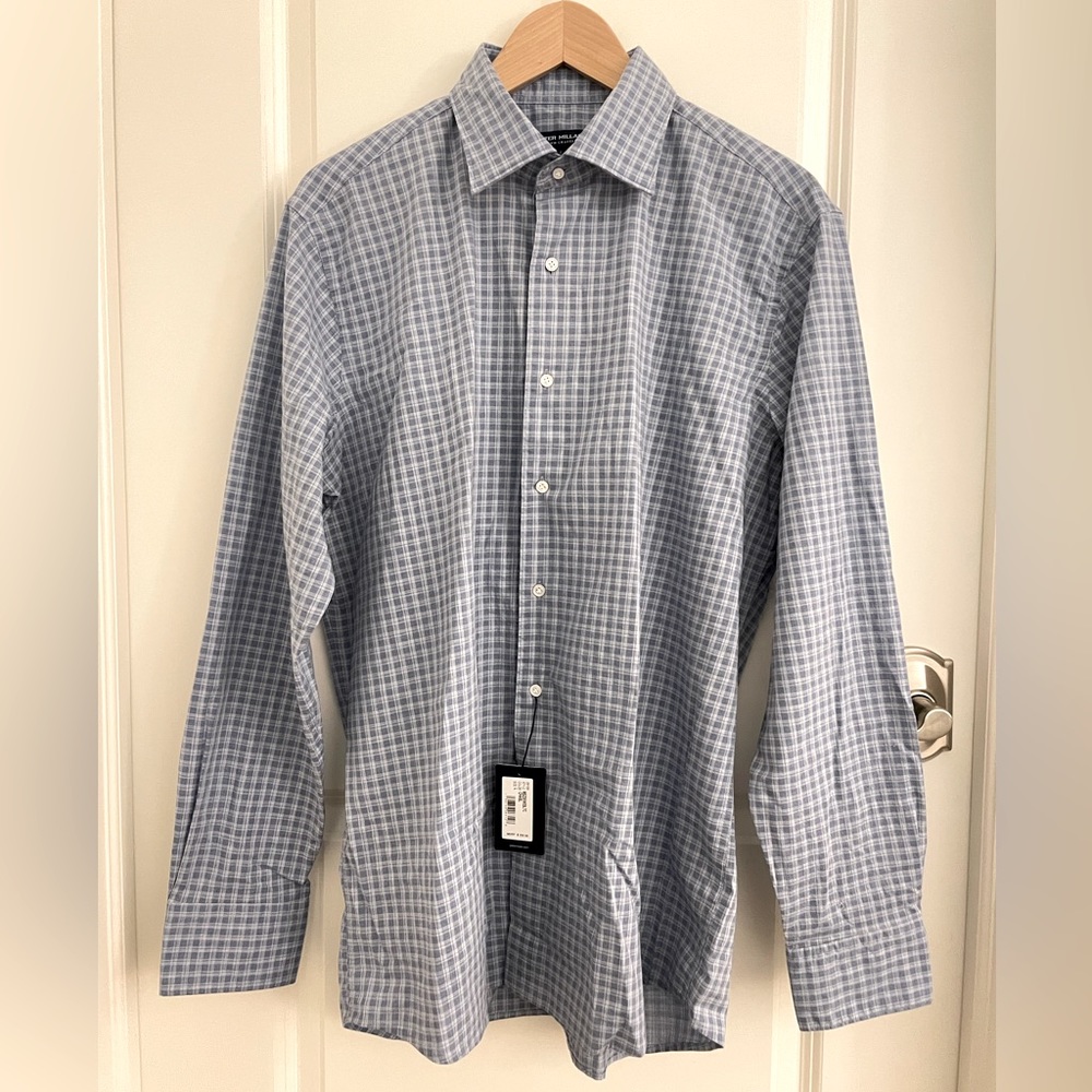 NWT Peter Millar Crown Crafted Men’s Shirt | Size L
